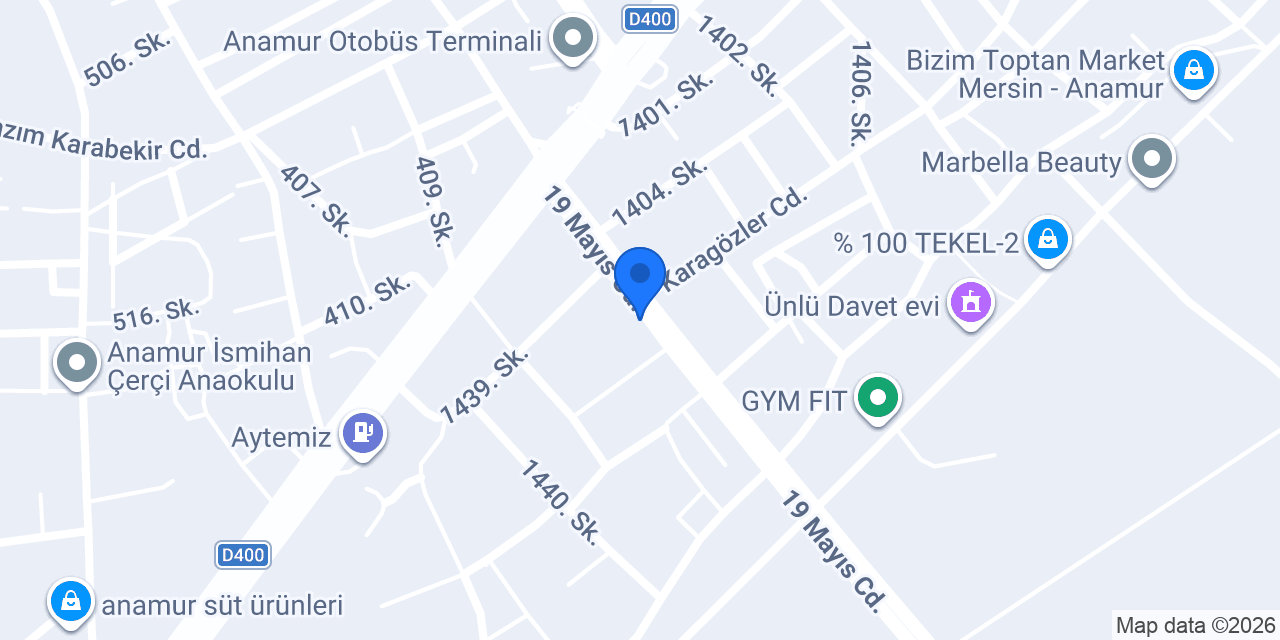 Merkez Ekomini market konumu
