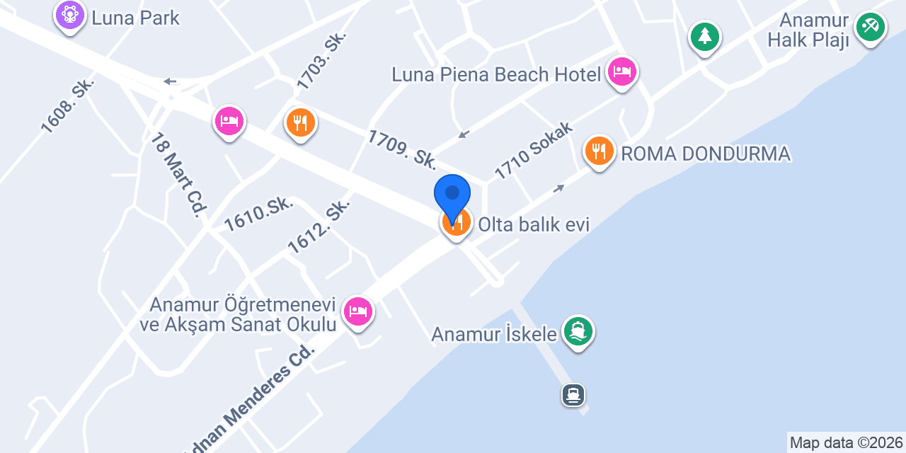 Baskose Kebap Evi konumu
