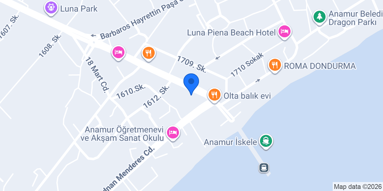 Saklı Bahçe Restaurant Ve Kahvaltı Bahçesi konumu
