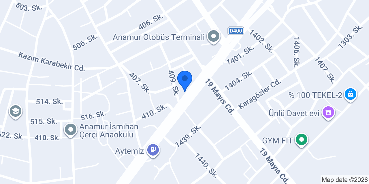Anka Kütüphane konumu
