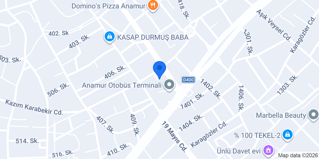 Anamur turizm ve kültür derneği konumu