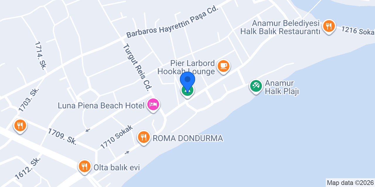 Çayhan Kafe konumu