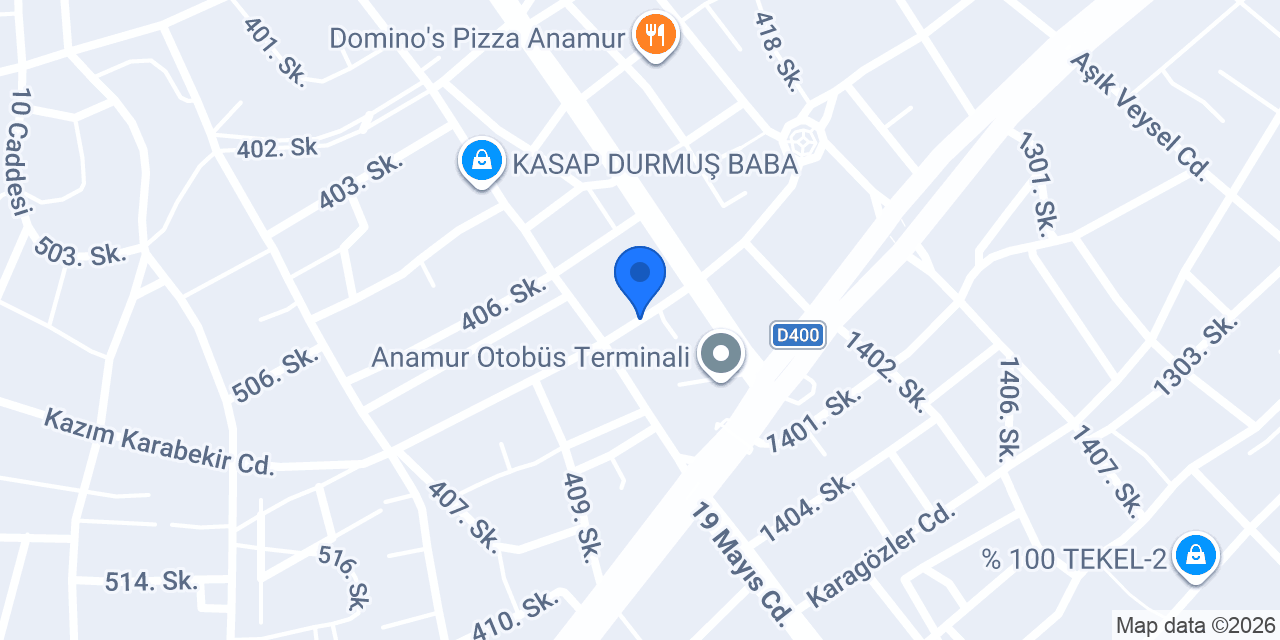 Anamur Lalebahçesi anaokulu konumu