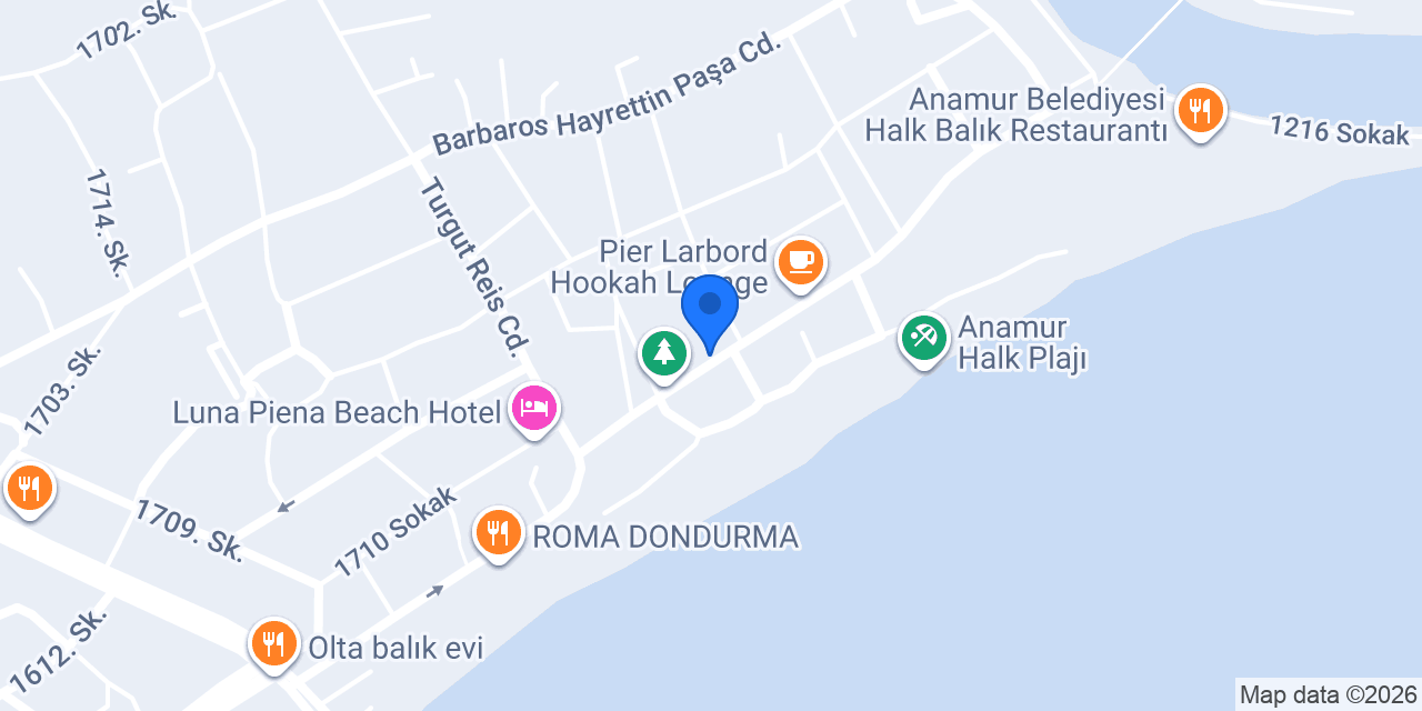 Anamur midye konumu