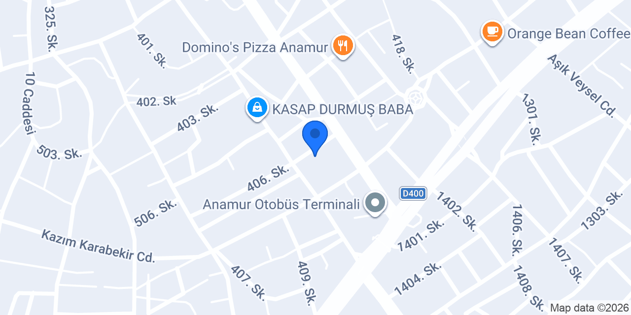 Arslan Veteriner Kliniği konumu