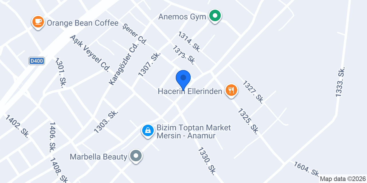 ADABEY TİCARET İDEAL SU ANAMUR BAYİİ konumu