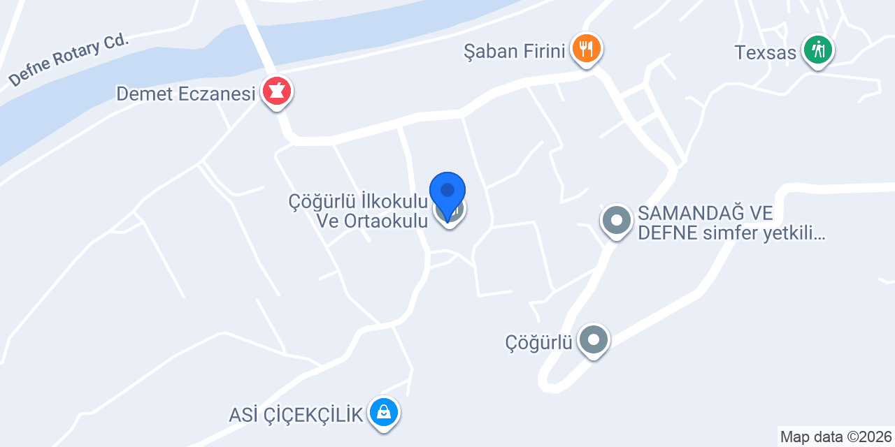 Çöğürlü İlkokulu Ve Ortaokulu konumu