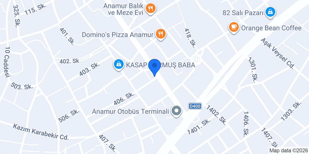 Anamur 2. Noterliği konumu