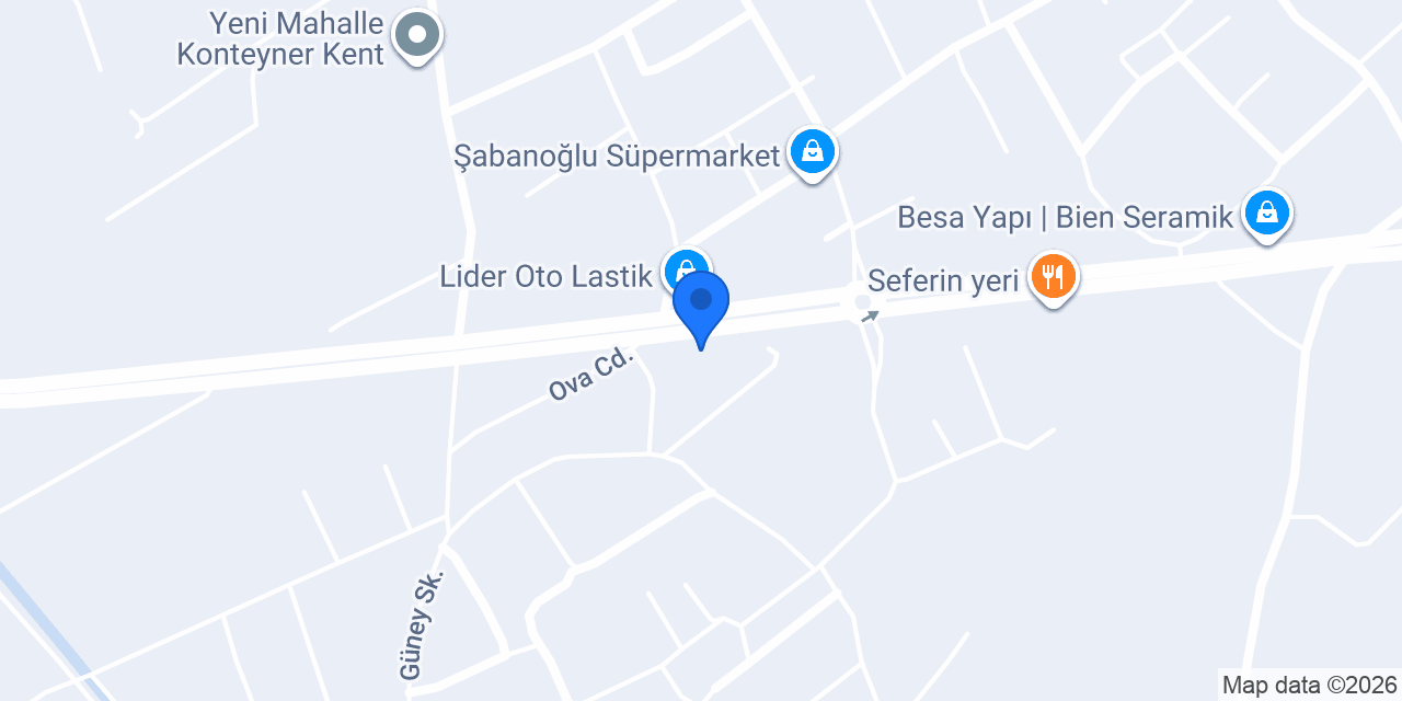 ALADAĞ AMBULANS konumu