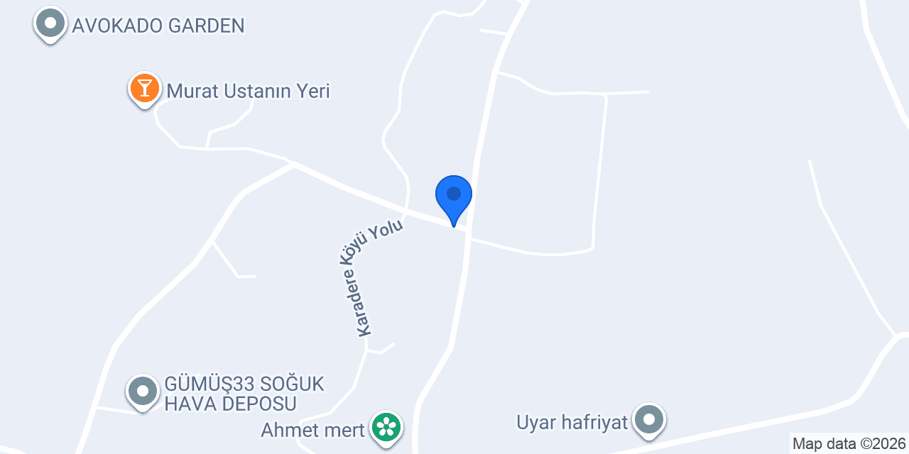 Karadere Sağlık Ocağı konumu
