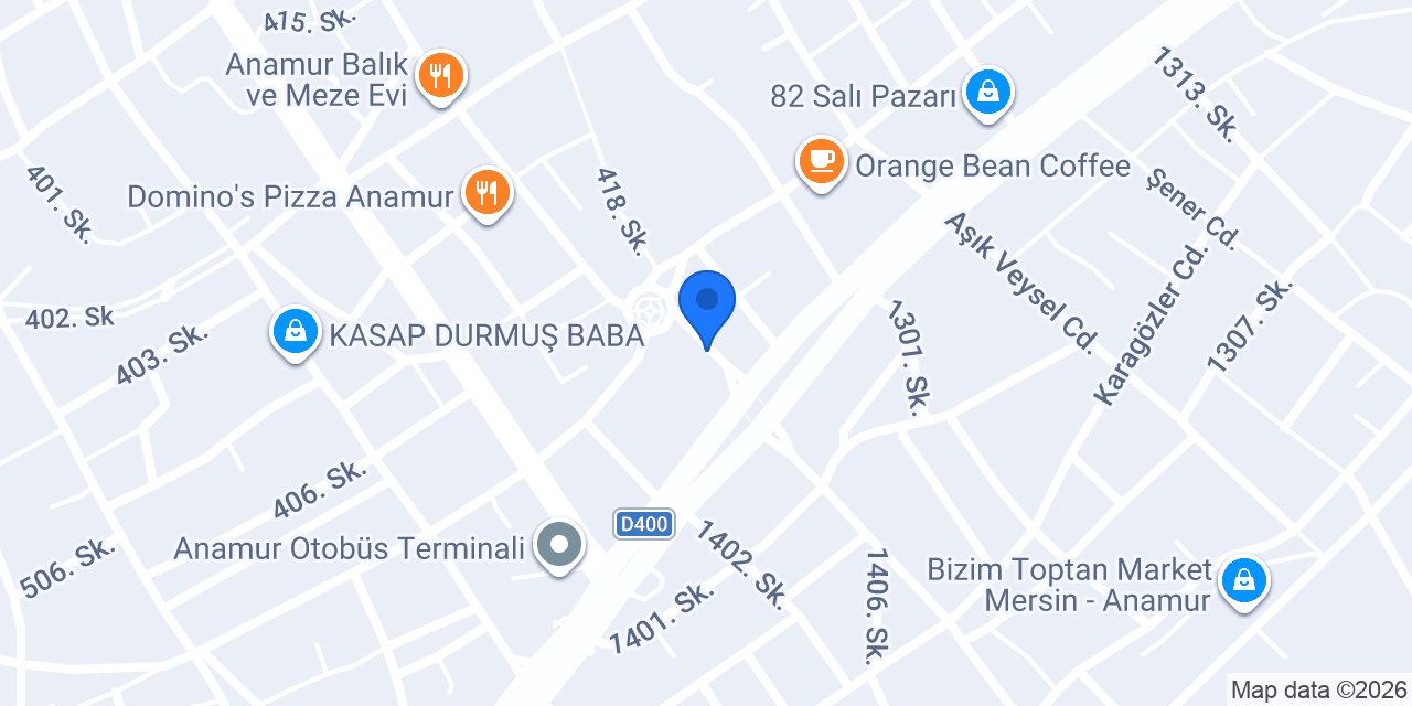 Durhan Rent A Car konumu