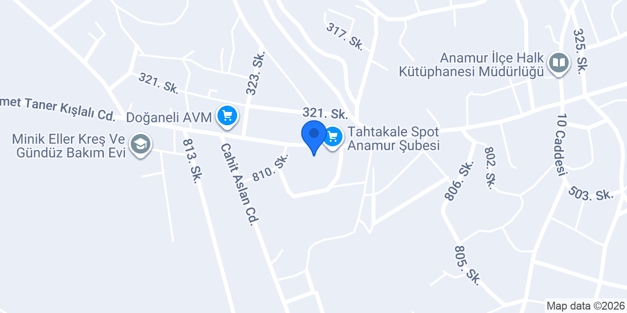 Şahin Tarım Ticaret konumu