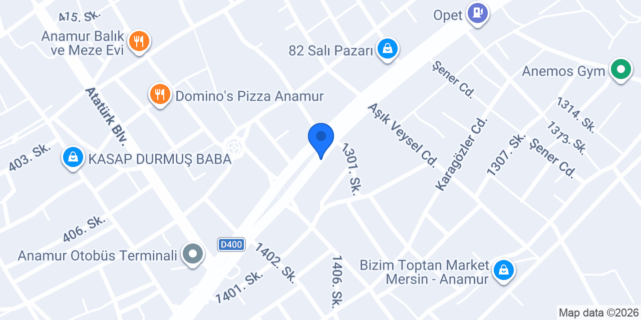ANAMUR SINAV KURS konumu