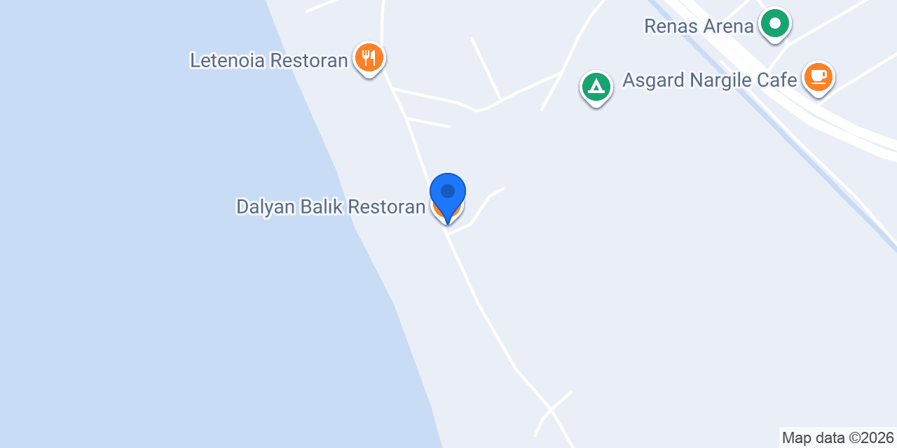 Dalyan Balık Restoran konumu
