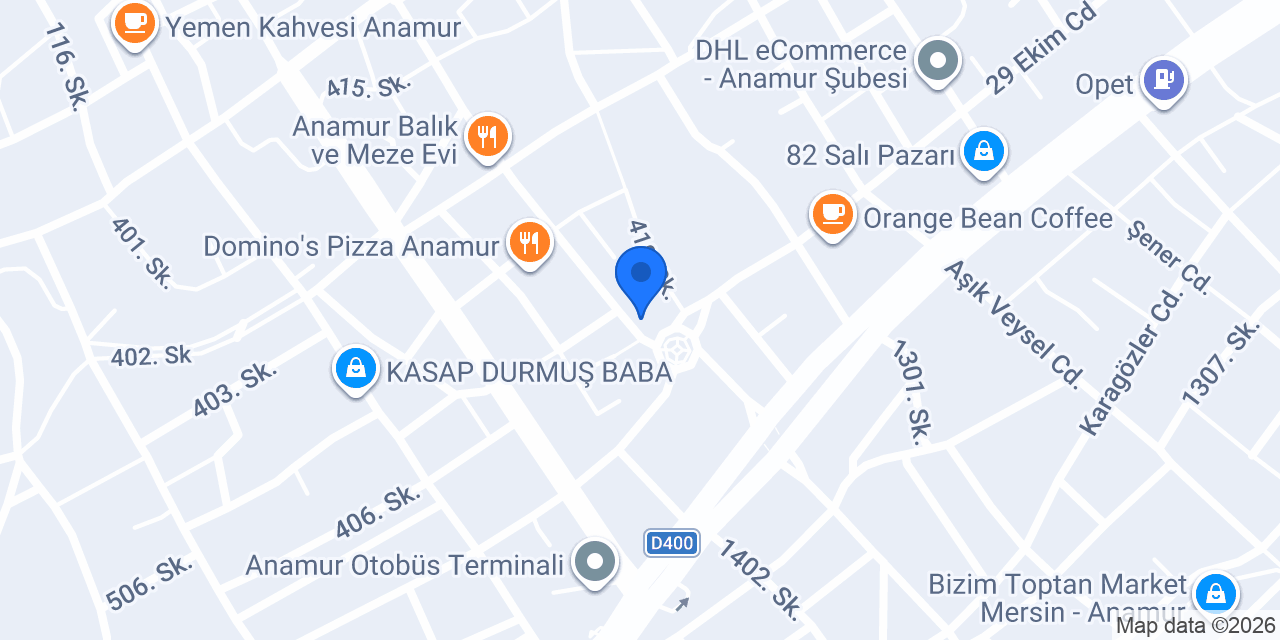 Şirdancı Ahmet Usta konumu