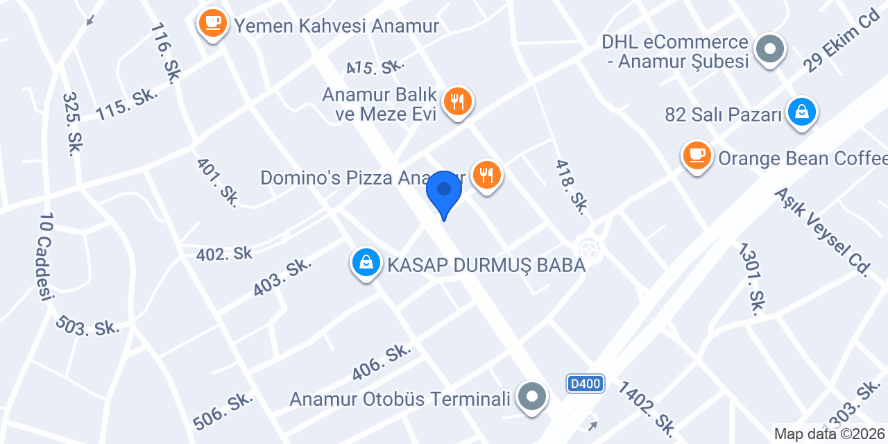 Renkli & Pasta Cafe konumu