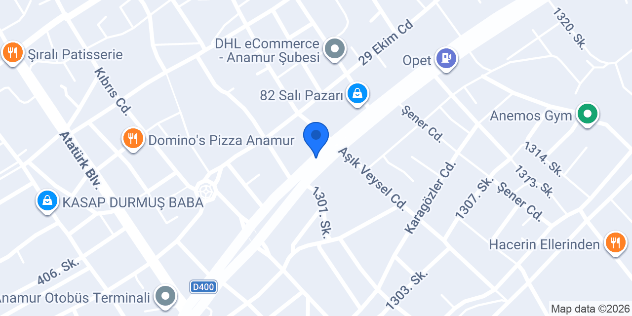 emek mobilya-inegöl mobilya konumu