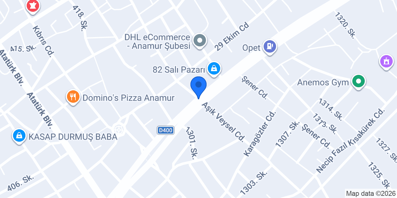 Çetin Sigorta Acenteliği konumu