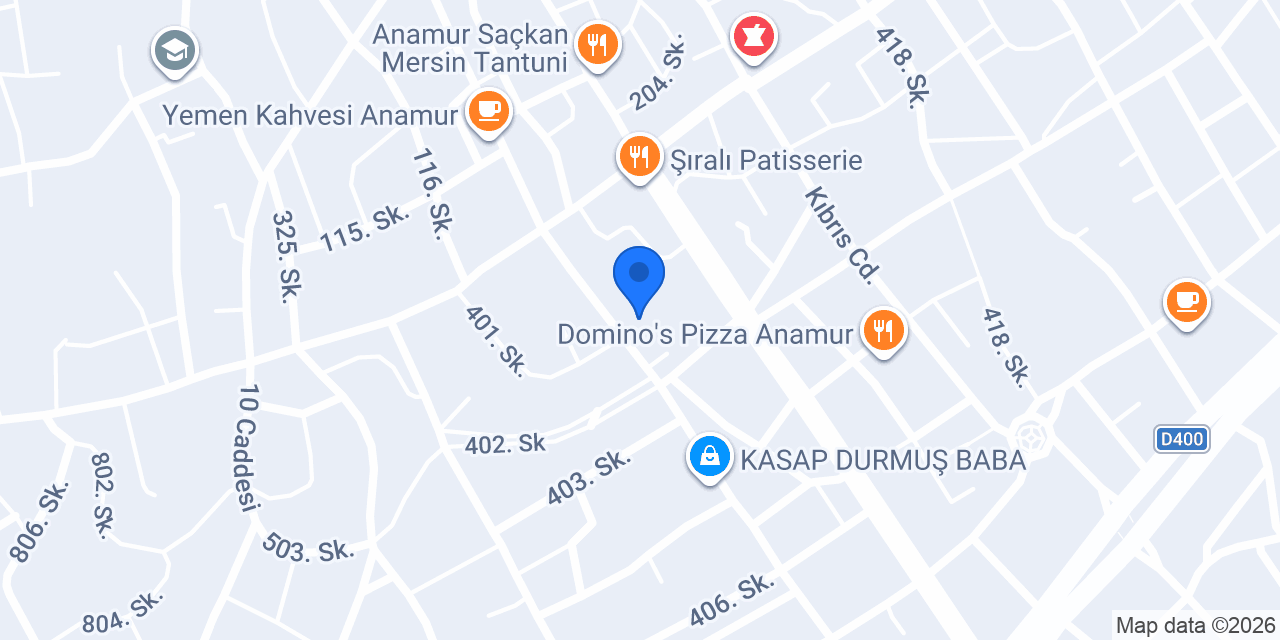 Retro Burger&Pizza konumu