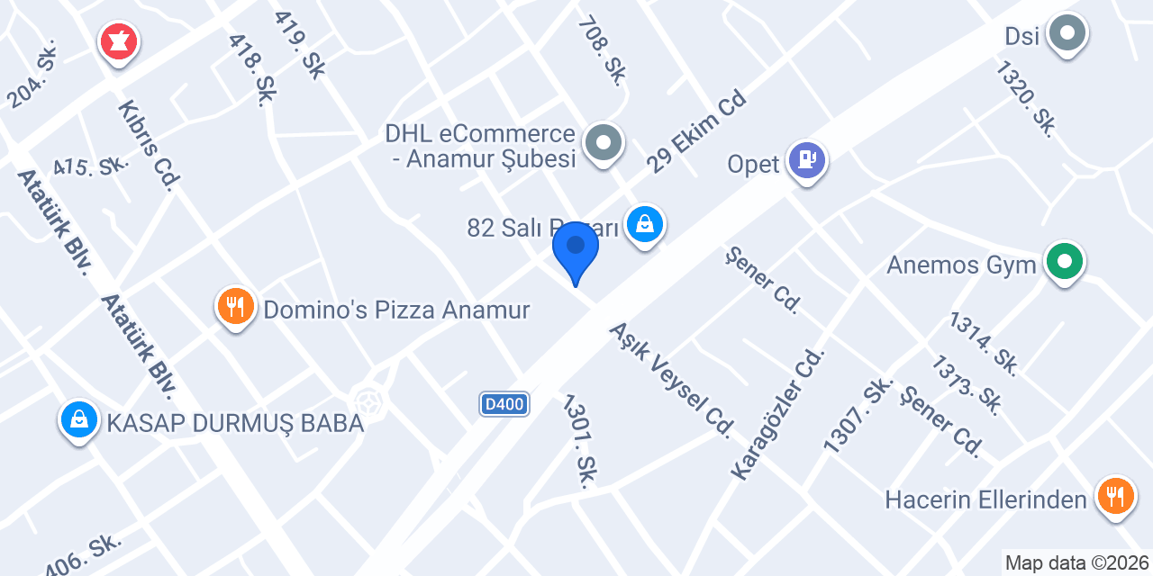 Fizyoterapia Anamur konumu