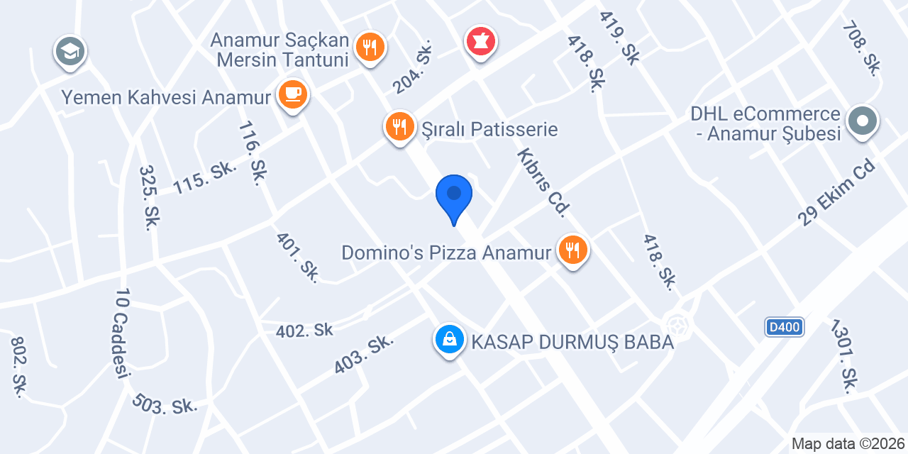 ADOME DONDURMA konumu