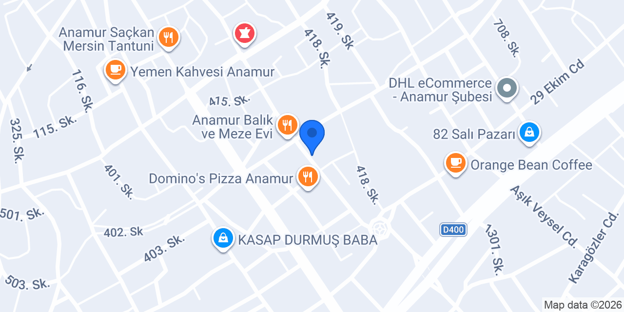 Deniz Çiftcioğlu Diş Kliniği konumu