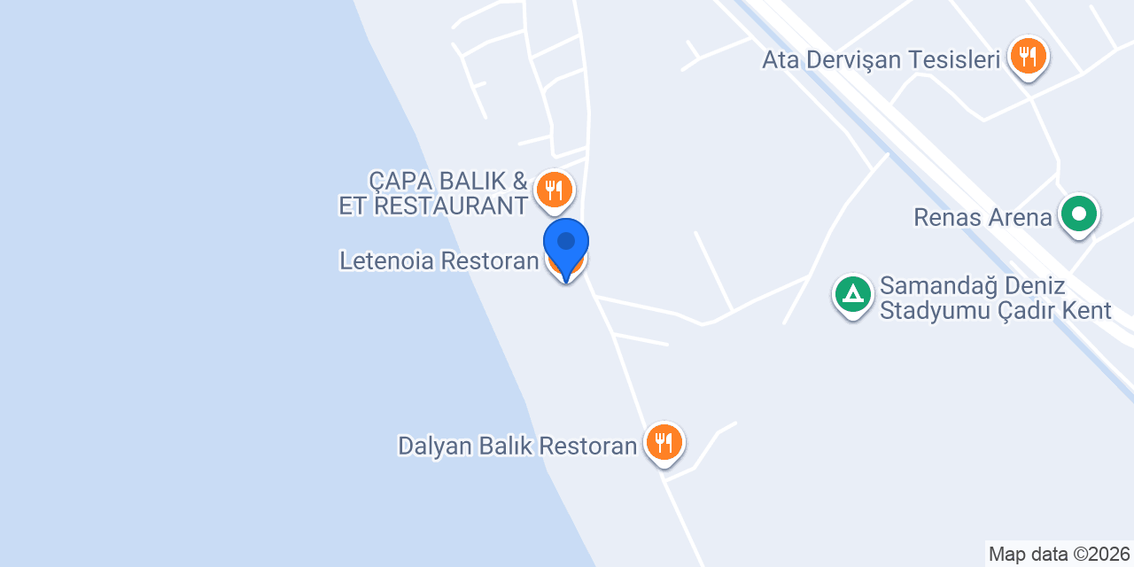Letenoia Restoran konumu