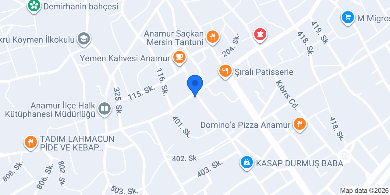 Taze Dünyası konumu