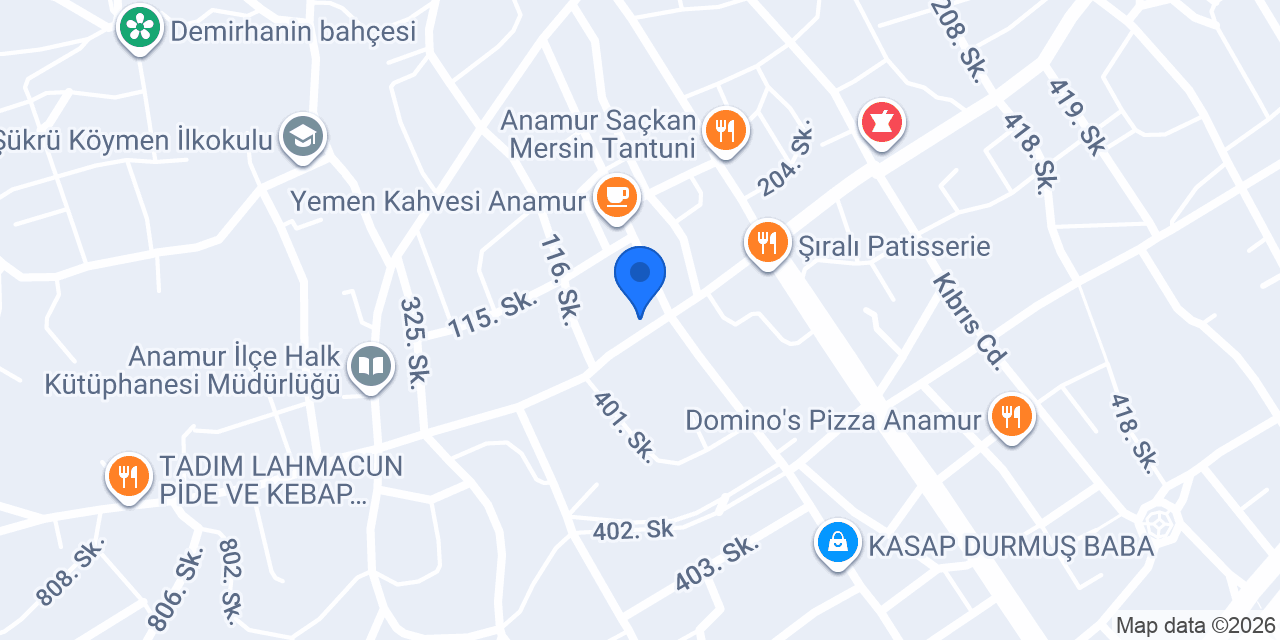 Sıfır 1 Erkek Kuaförü konumu