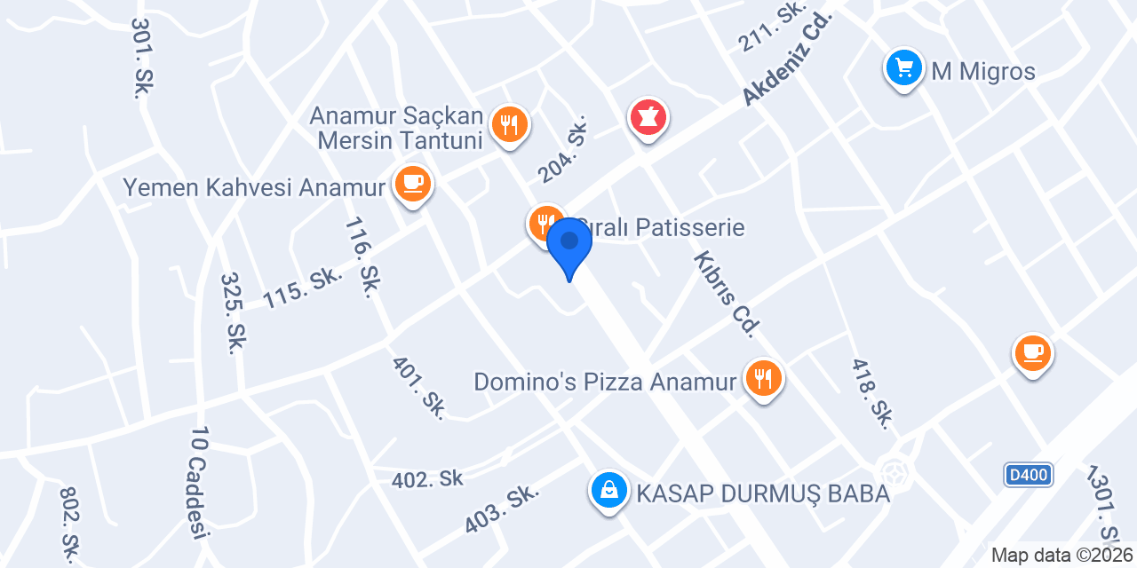 Elit Taki Anamur konumu