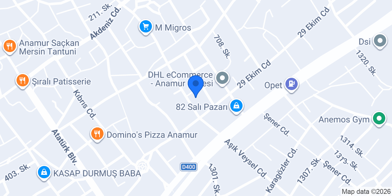 Tapu Müdürlüğü konumu