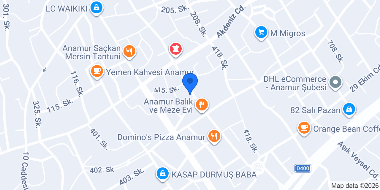 Kozde Kahve Kozde Kunefe konumu