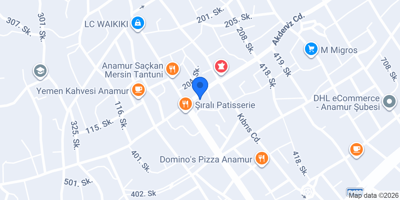 Ali Baba Lokantası konumu