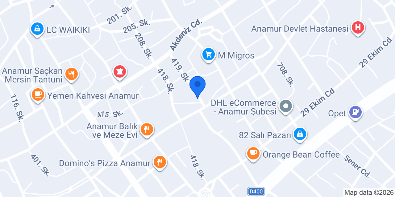anamur tabela yücel reklam konumu