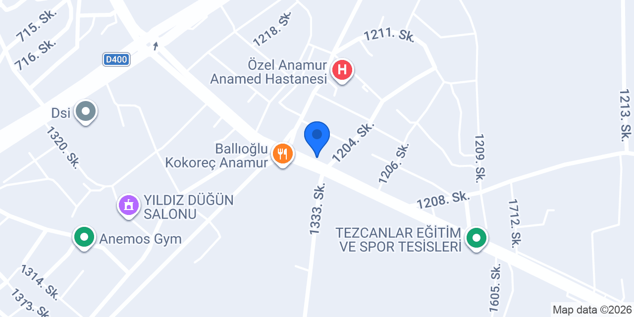 Nema börek konumu