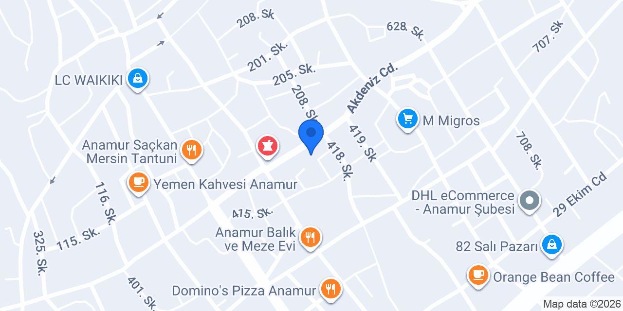 İz Stüdyo / Anamur Fotoğraf Stüdyosu konumu