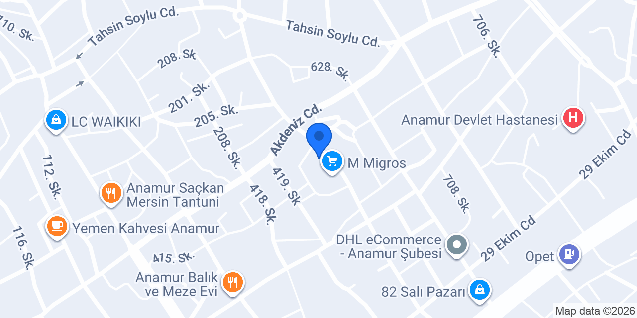 Çıtırkı Kasap konumu