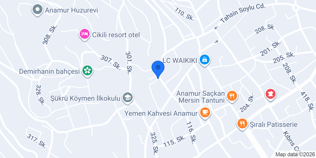ÖRNEK ISI konumu