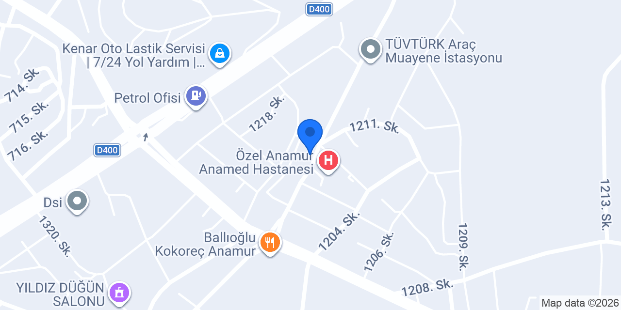 Özen Eczanesi konumu