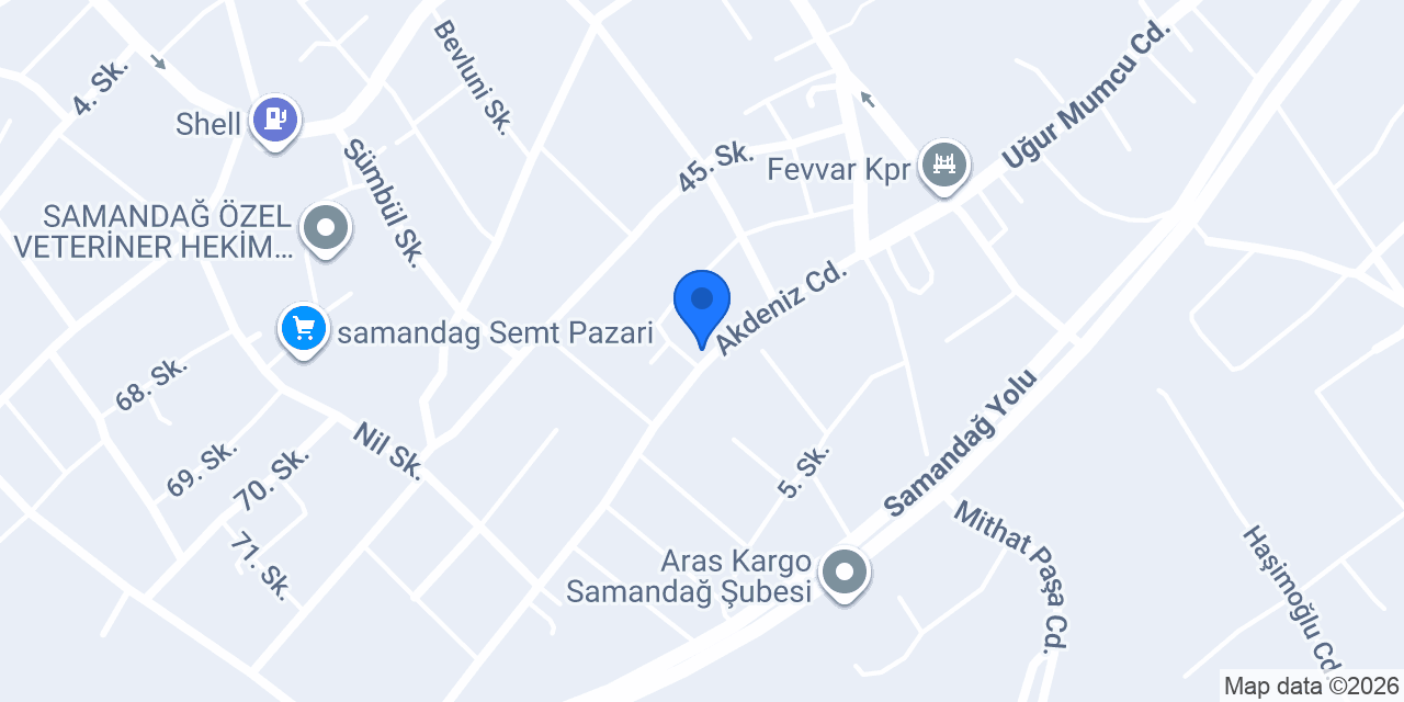 Terzi Serdal Abiye Tadilatı konumu