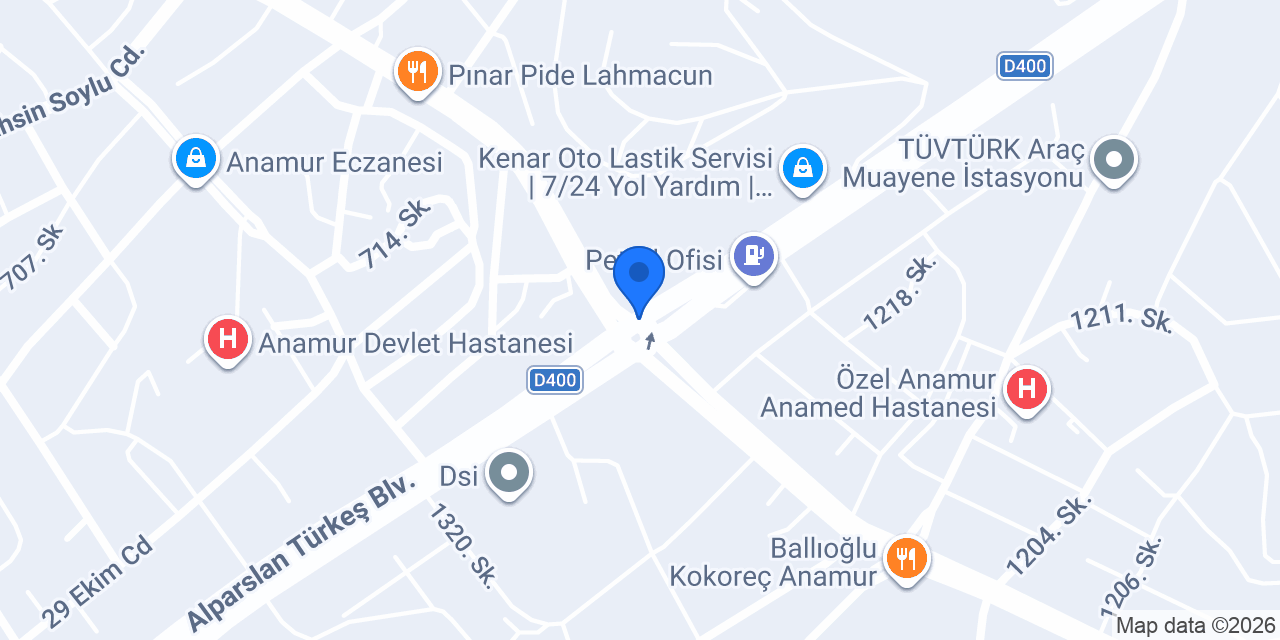 Çavuşoğlu Ticaret konumu