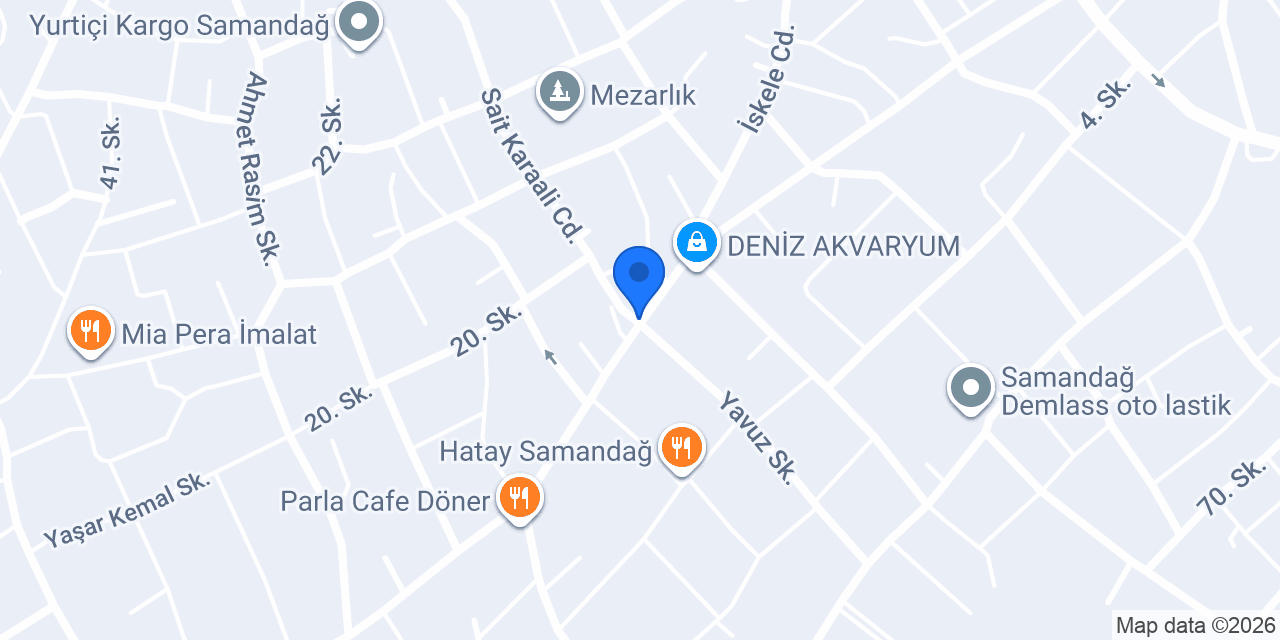 Dadaşoğlu erkek kuaförü konumu