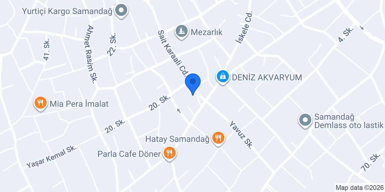 Miray Kasap Fırın konumu