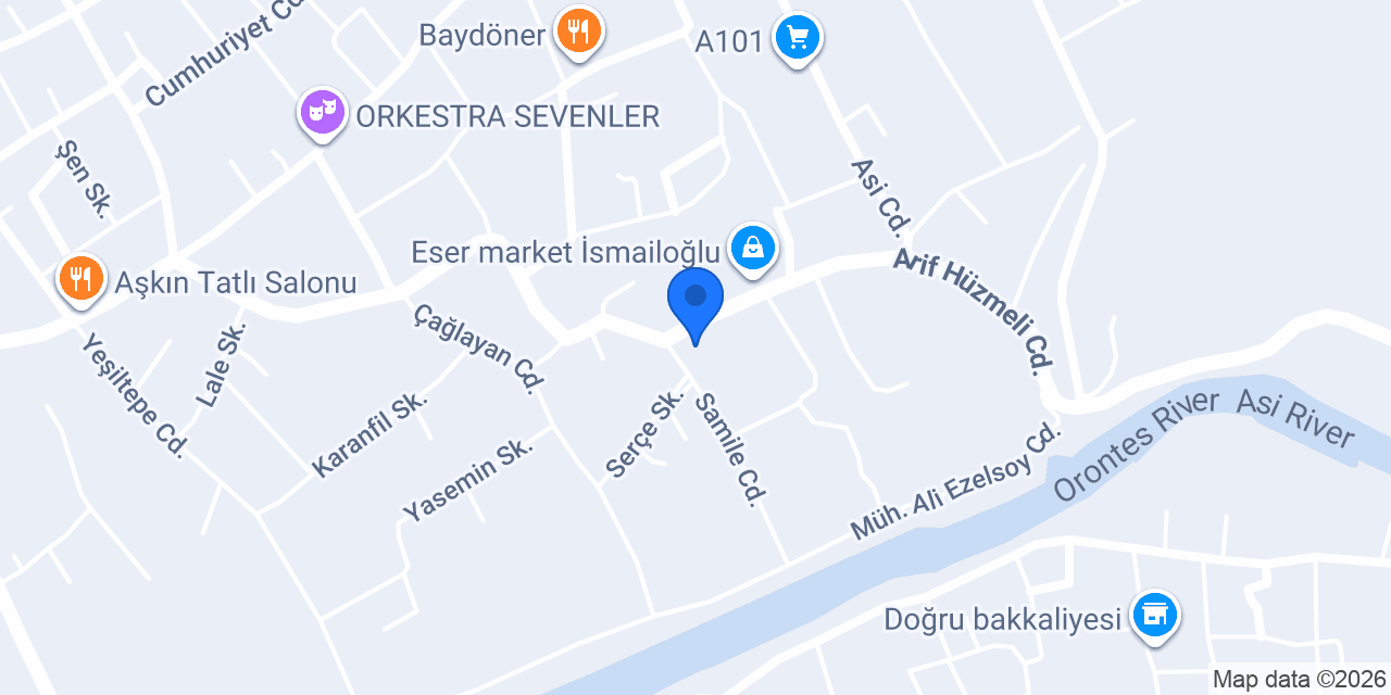 Hocaoğlu Market konumu