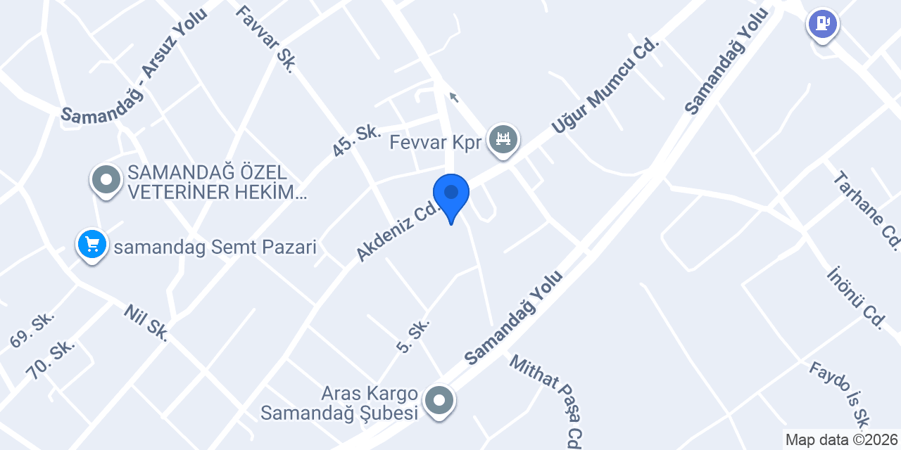 Hasret Oto Lastik konumu