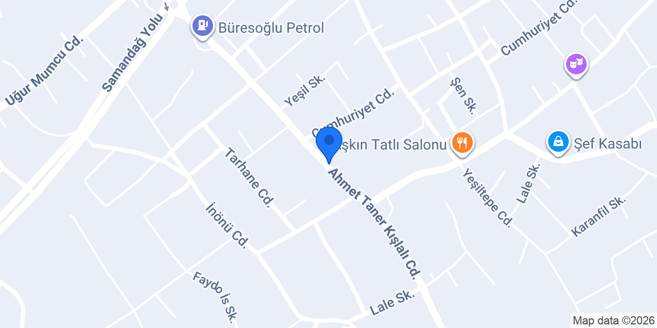 Umutlu OtoYıkama konumu