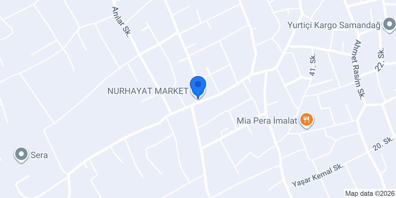NURHAYAT MARKET konumu