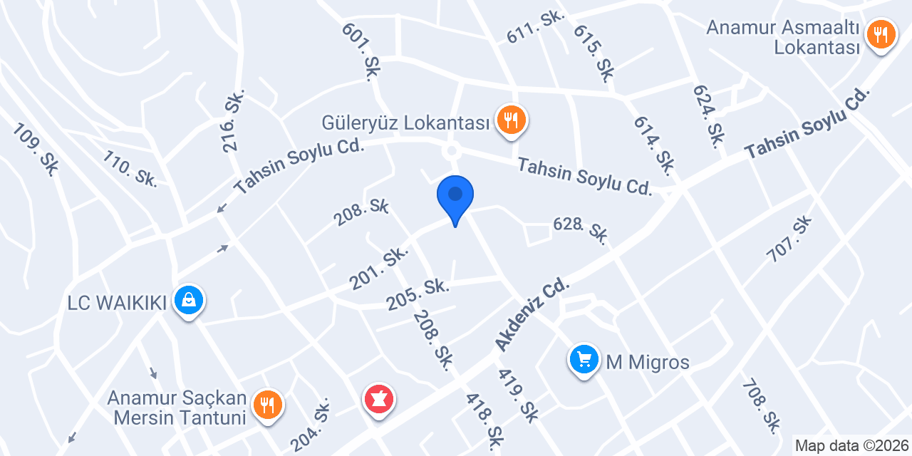 Anamur Kaş Turizm konumu
