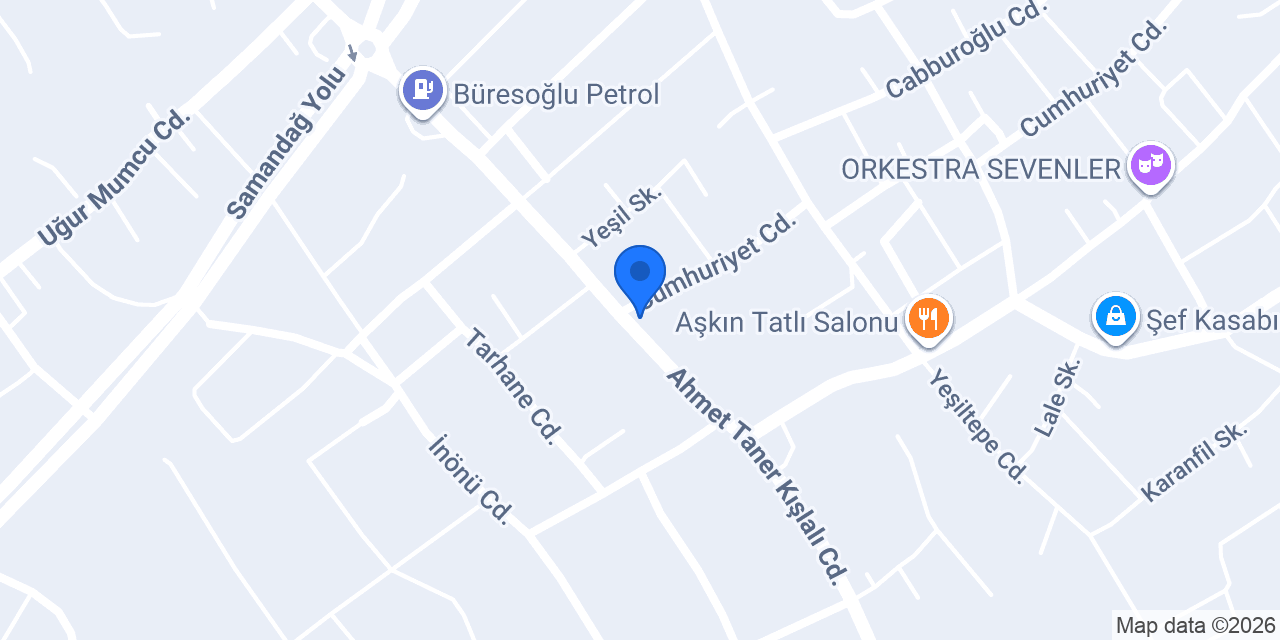Gözene ay ışığı restorant konumu