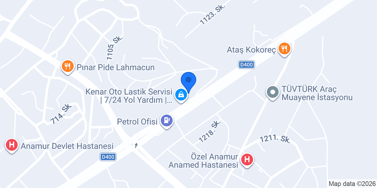 İtimat Otomotiv konumu
